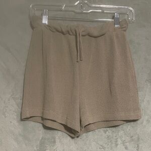 H&M High Waist Tan Women's Shorts